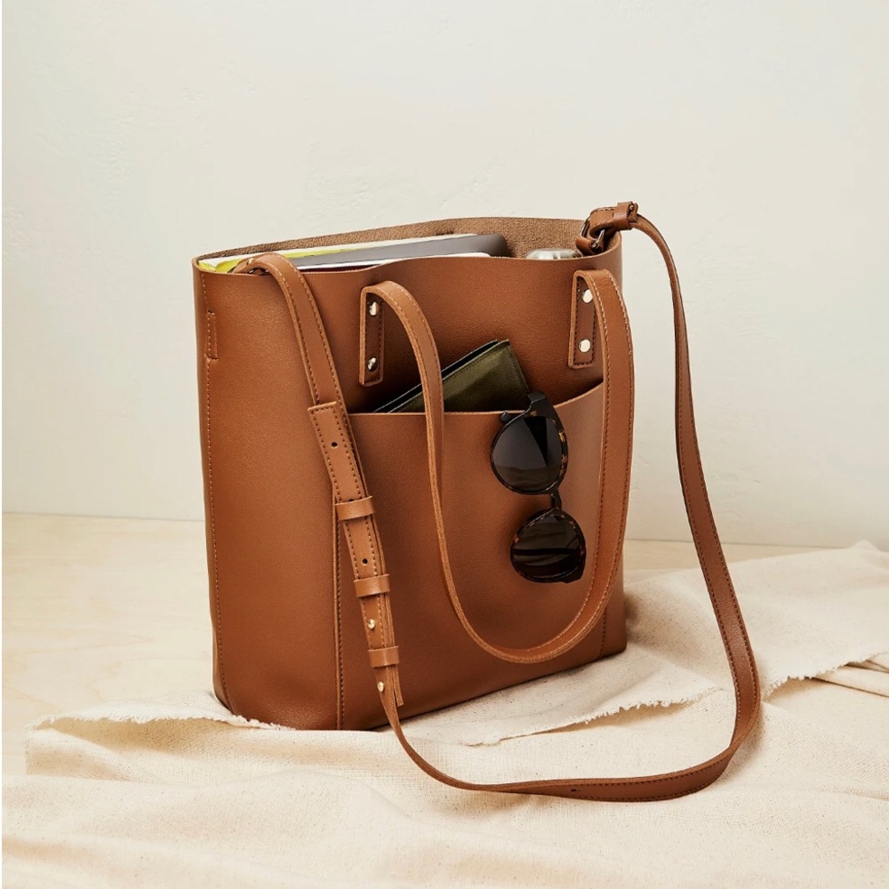 Henry + Lev VEGAN LEATHER 2-IN-1 EVERYDAY TOTE